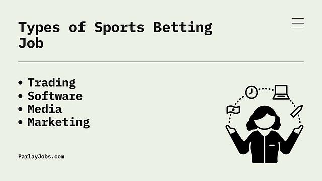 10 Types of Jobs in Sports Betting