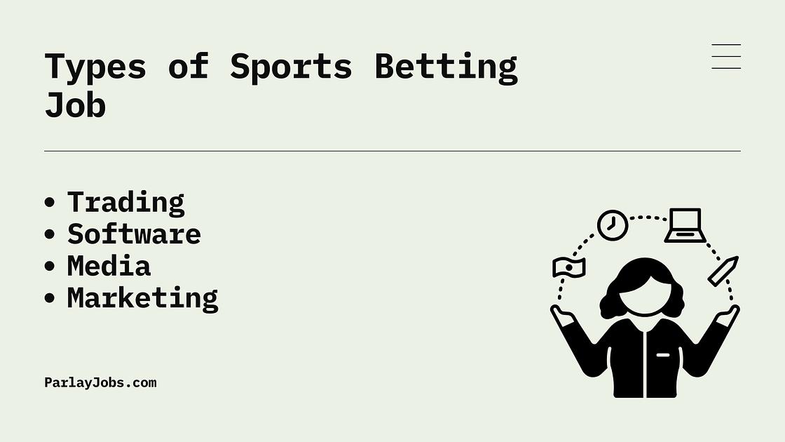 10 Types of Jobs in Sports Betting